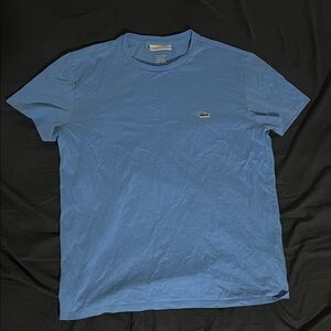 Lacoste Men's Sky Blue Short Sleeve Tee